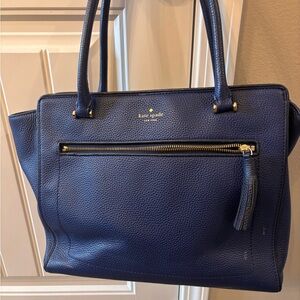 Navy blue Kate spade shoulder bag